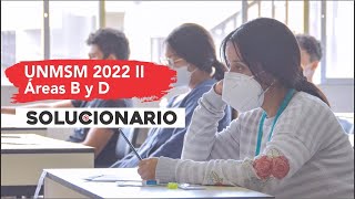 ✨ SOLUCIONARIO ✍ San Marcos 2022 II 📢Áreas BD [upl. by Stark]