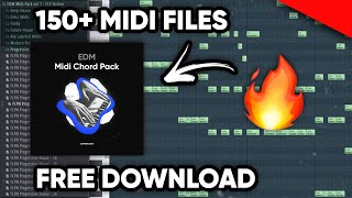 EDM  Ultimate MIDI Collection Vol1 Free Download [upl. by Gilbert]