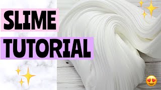 HOW TO MAKE SLIME Simple amp Easy Slime Recipe  2 Minute Easy Slime Tutorial Glue and Borax Slime [upl. by Ari]