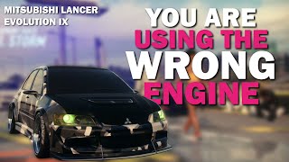 You are Using the WRONG ENGINE  Need for Speed Heat Mitsubishi Lancer Evolution ENGINE GUIDE [upl. by Akvir456]