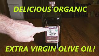 HIGH QUALITY Kirkland Signature Organic Extra Virgin Olive Oil 2L 2QT 36 fl oz REVIEW [upl. by Reese]