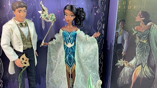 D23 Tiana amp Naveen Midnight Masquerade Series “Designer Collection” Doll Review [upl. by Lehrer]