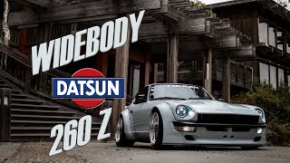 Widebody Datsun 260Z built by BiG HEADz Designs [upl. by Ettenahc]