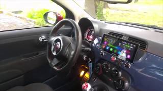 Joying Universal Single Din Android Car Stereo Installation Demo [upl. by Oesile]