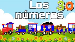 Los números del 1 al 30  Aprende los números [upl. by Vasilek855]