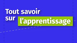 Tout savoir sur lapprentissage [upl. by Nauqyt]