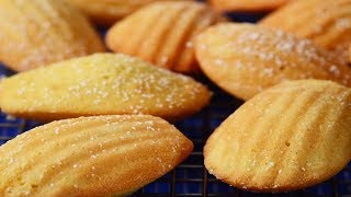 Madeleines Recipe Demonstration  Joyofbakingcom [upl. by Aicssej]