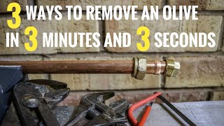 Three Ways To Remove An Olive Without A Removal Tool  Two Minute Tuesday [upl. by Oicnecserc244]