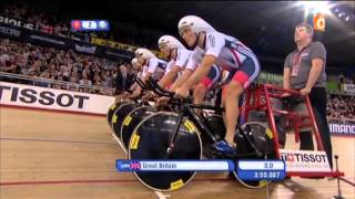 Cyclisme sur piste France Ô 02032016 [upl. by Hewet]