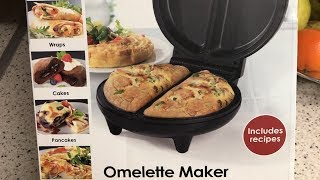 SALTER OMELETTE MAKER REVIEW [upl. by Euv172]