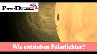 Wie entstehen Polarlichter  einfach und anschaulich erklärt [upl. by Ayamahs]