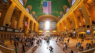 Walking Tour of Grand Central Terminal — New York City 【4K】🇺🇸 [upl. by Aimej62]