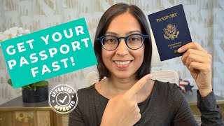 Applying for a US Passport For the First Time Get it FAST [upl. by Wende]