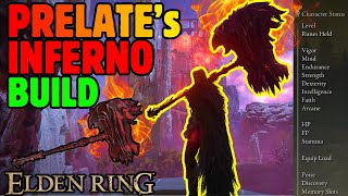 PRELATES INFERNO CROZIER Build Guide Elden Ring [upl. by Severen]