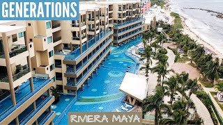 Generations Riviera Maya AllInclusive Resort Tour  Family Friendly  Mexico 2021 [upl. by Leaj]