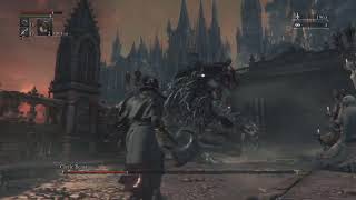 Bloodborne  Cleric Beast Boss Fight [upl. by Herv]