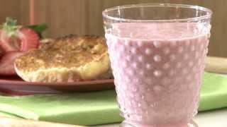 How to Make Strawberry Smoothies  Smoothie Recipes  Allrecipescom [upl. by Tymothy]