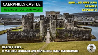 Caerphilly Castle  The Largest in Wales 2nd in Britain [upl. by Erick]