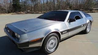 1982 Delorean DMC12 Start Up Exhaust and In Depth Review [upl. by Ainnat117]