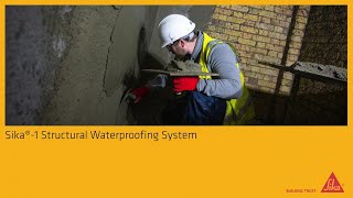 Sika®1 Structural Waterproofing System [upl. by Aeiram545]