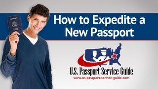 How to Expedite a New Passport [upl. by Htiduy]