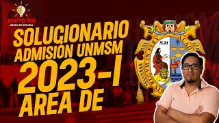 SOLUCIONARIO EXAMEN DE ADMISION 2023  I [upl. by Hach]