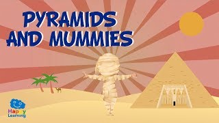 Pyramids and Mummies  Educational Videos for Kids [upl. by Fisa]