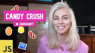 Build your own CANDY CRUSH using JavaScript HTML and CSS  Ania Kubow [upl. by Aennyl]