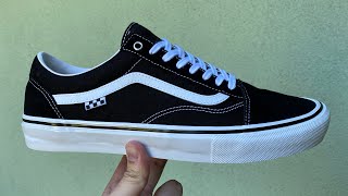 Vans Review Vans “NEW” Skate Classics Skate Old Skool BlackWhite [upl. by Nnyre526]