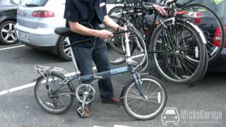 Peruzzo Arezzo 3 or 4 Bike Tow Bar Mounted Bike Rack [upl. by Aram222]