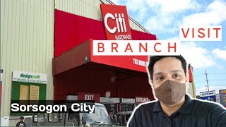 CITI Hardware Tour   Sorsogon City [upl. by Eetnahc]