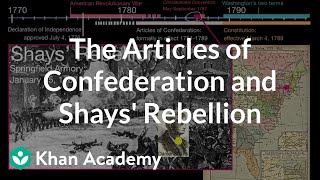 The Articles of Confederation and Shays Rebellion [upl. by Avril890]