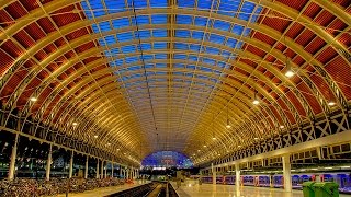 A Walk Around Londons Paddington Railway Station [upl. by Sirtimed445]