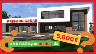 ✅ CASAS PREFABRICADAS en ESPAÑA ¿CUÁNTO CUESTAN  Características [upl. by Agretha]