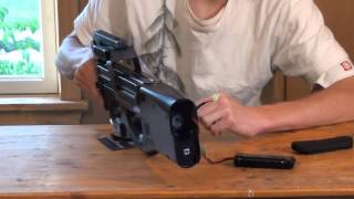 King Arms FN P90 Airsoft Gun Review [upl. by Acinat]