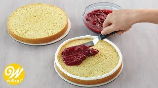 How to Assemble and Fill a Cake  Wilton [upl. by Eimme829]