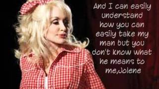 Jolene Dolly Parton Lyrics [upl. by Shriner]