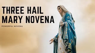 Three Hail Mary Novena  Powerful Novena [upl. by Tray631]