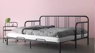 IKEA FYRESDAL Daybed with 2 Mattresses [upl. by Cleavland]