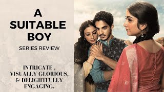 A Suitable Boy Netflix  Series Review  Organic Cinema India Tabu Ishaan Khatter [upl. by Retsevlys]