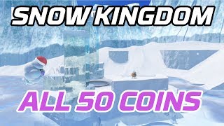 Super Mario Odyssey All Snow Kingdom Coins 50 purple local coins [upl. by Brnaby751]