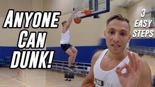 How to Jump Higher amp DUNK 3 Simple Steps  510quot Dunker Motivation [upl. by Secunda]