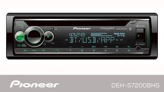 Pioneer DEHS7200BHS  Whats in the Box [upl. by Fugere109]