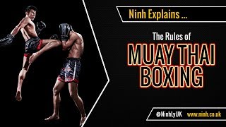 The Rules of Muay Thai Boxing  EXPLAINED [upl. by Chelsae]