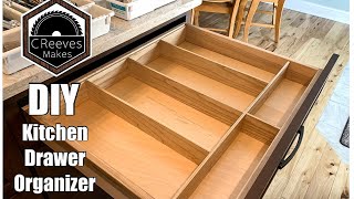 DIY Kitchen Drawer Organizer Two Methods [upl. by Dyson]