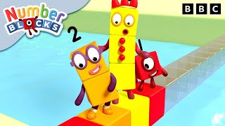 Numberblocks  Pattern Palace  Learn to Count [upl. by Petty]