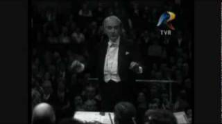 George Enescu  Rapsodia Romana Nr 1 completa dirijor Sergiu Celibidache [upl. by Ehav]