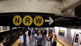 ⁴ᴷ The Busiest NYC Subway Station Times Square–42nd StreetPort Authority Bus Terminal [upl. by Adian475]