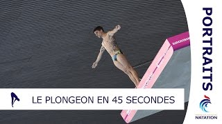 Le plongeon en 45 secondes  PORTRAITS [upl. by Arrimat]