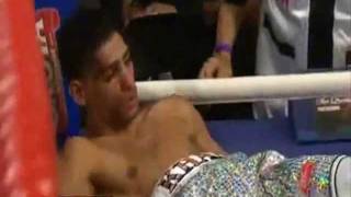 Amir Khan Knocked out in 30 seconds v Breidis Prescott Full Fight ko knockout [upl. by Nnahoj]